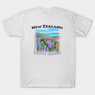 New Zealand - South Island, Lake Tekapo T-Shirt